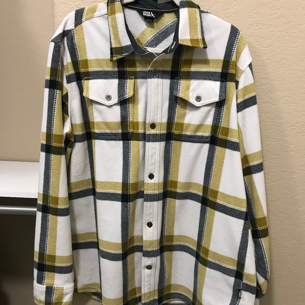 Men”s Eddie Bauer Shirt/Light Jacket
